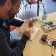 David Bry dédicace les livres du CDI